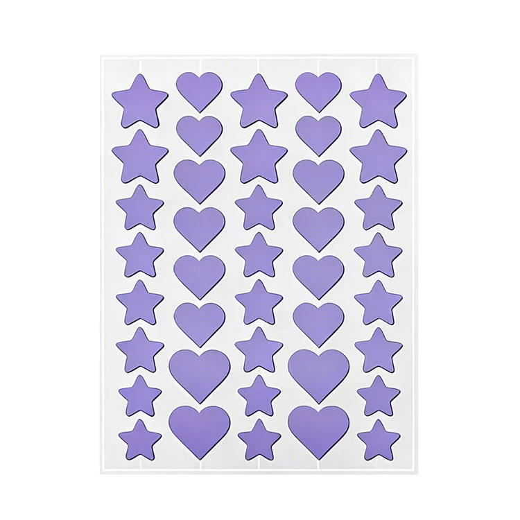 Tambalan Jerawat Bintang Lucu untuk Penyembuhan